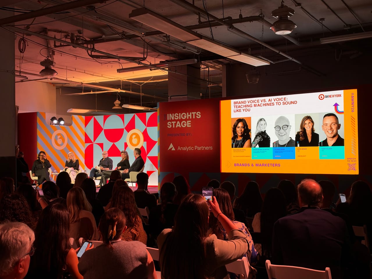 Advertising Week New York 2026 panel session