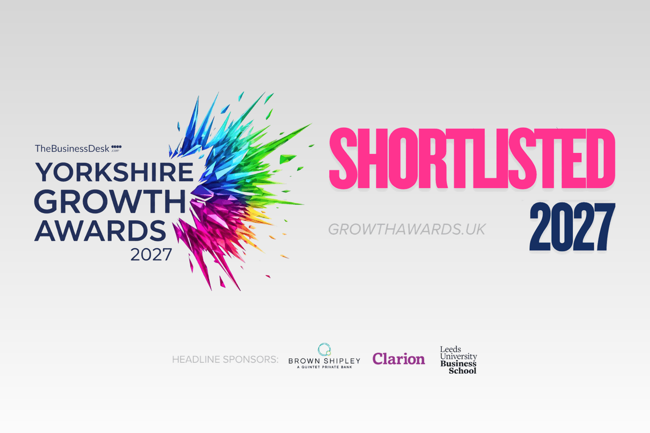 The Business Desk Yorkshire Growth Awards 2027 artwork.